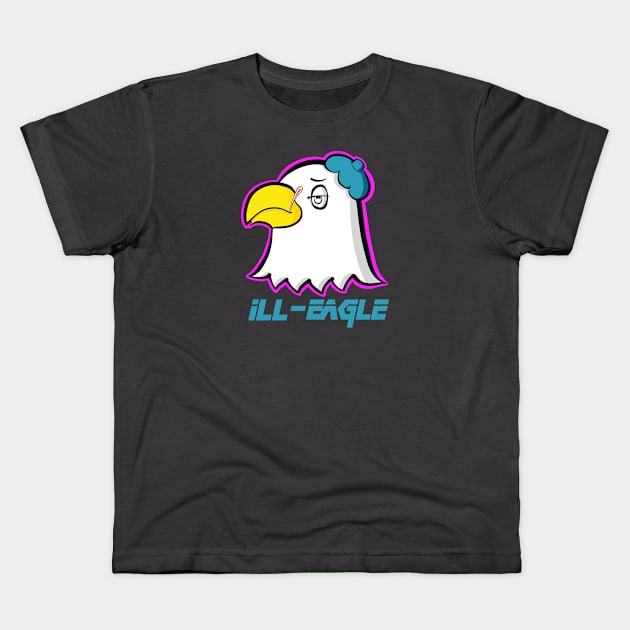 Ill-Eagle Kids T-Shirt by Art by Nabes